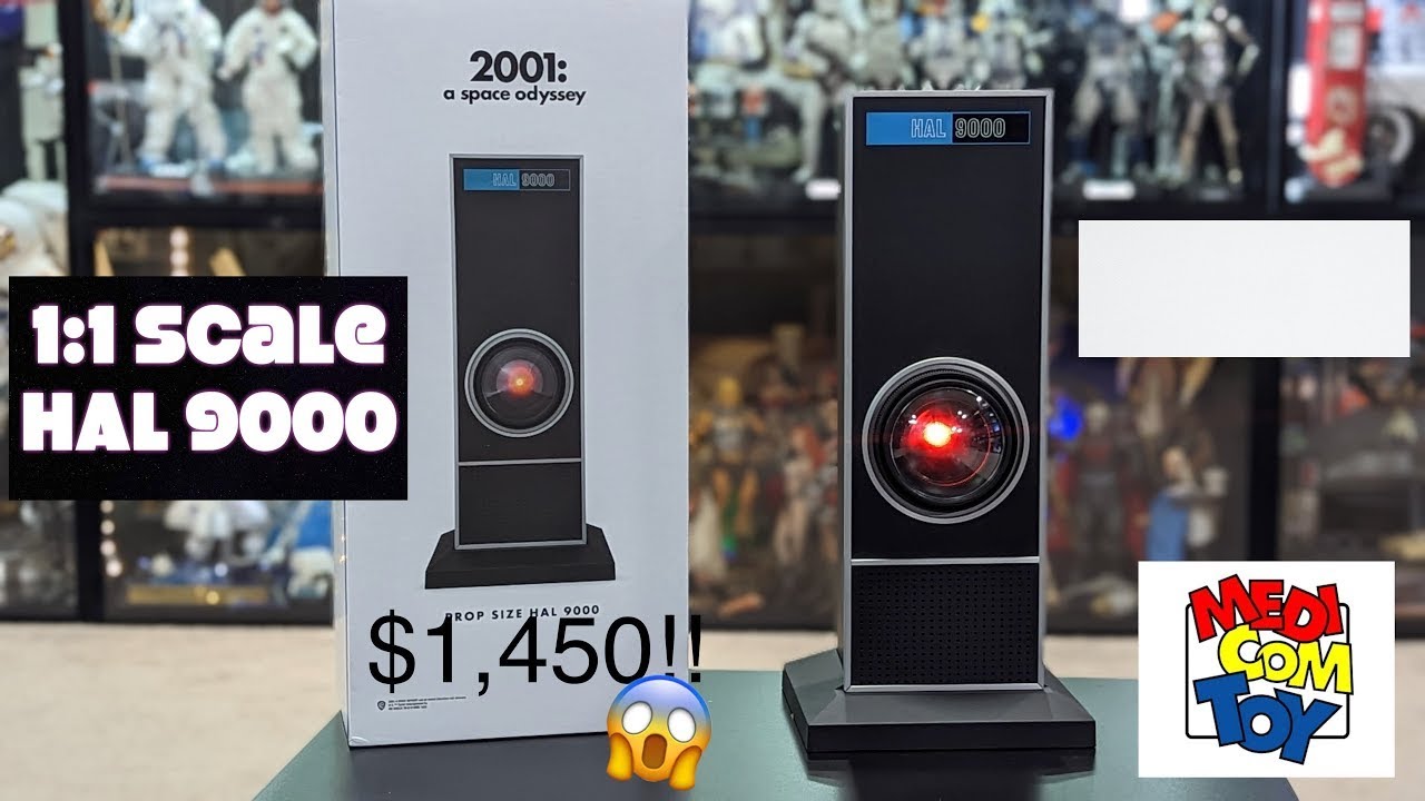 PROP SIZE HAL 9000 Medicom Toy 2001: A Space Odyssey  unboxing review Danoby2
