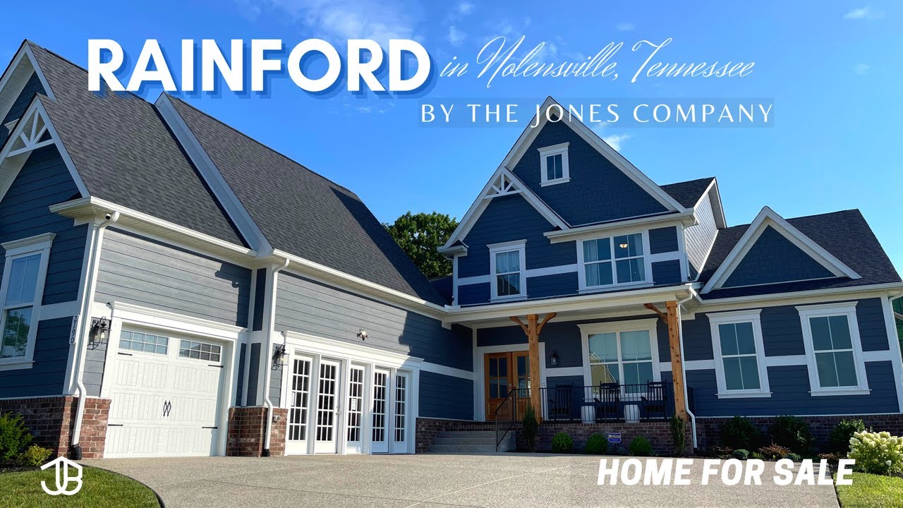 Nashville Tennessee | The Jones Company | Rainford | 3613 SF | New Homes at Annecy Nolensville, TN