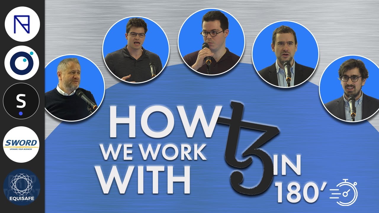Tezos Developer Day - Our work with Tezos explained in 180s- NeoFacto  Equisafe Sword Octo Skillz