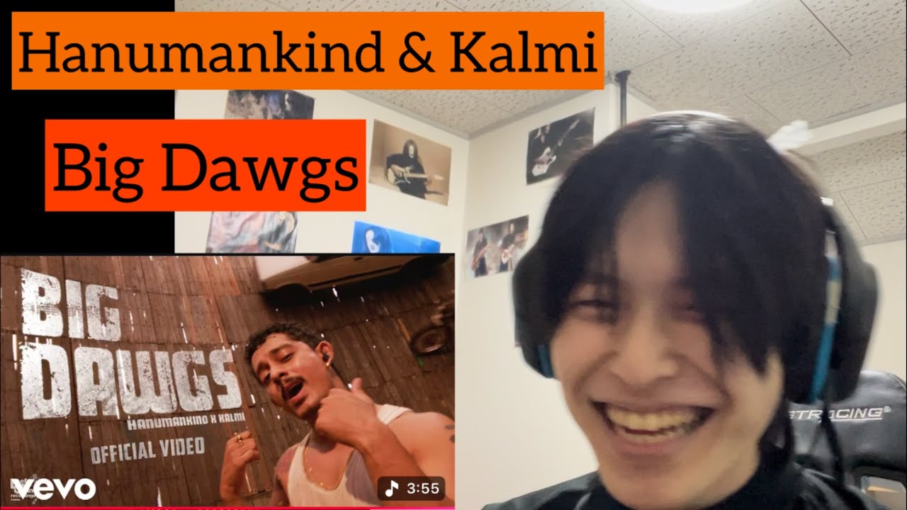 The lyrics and MV are crazy‼︎‼︎ Japanese react to Big Dawgs 【Hanumankind & Kalmi】