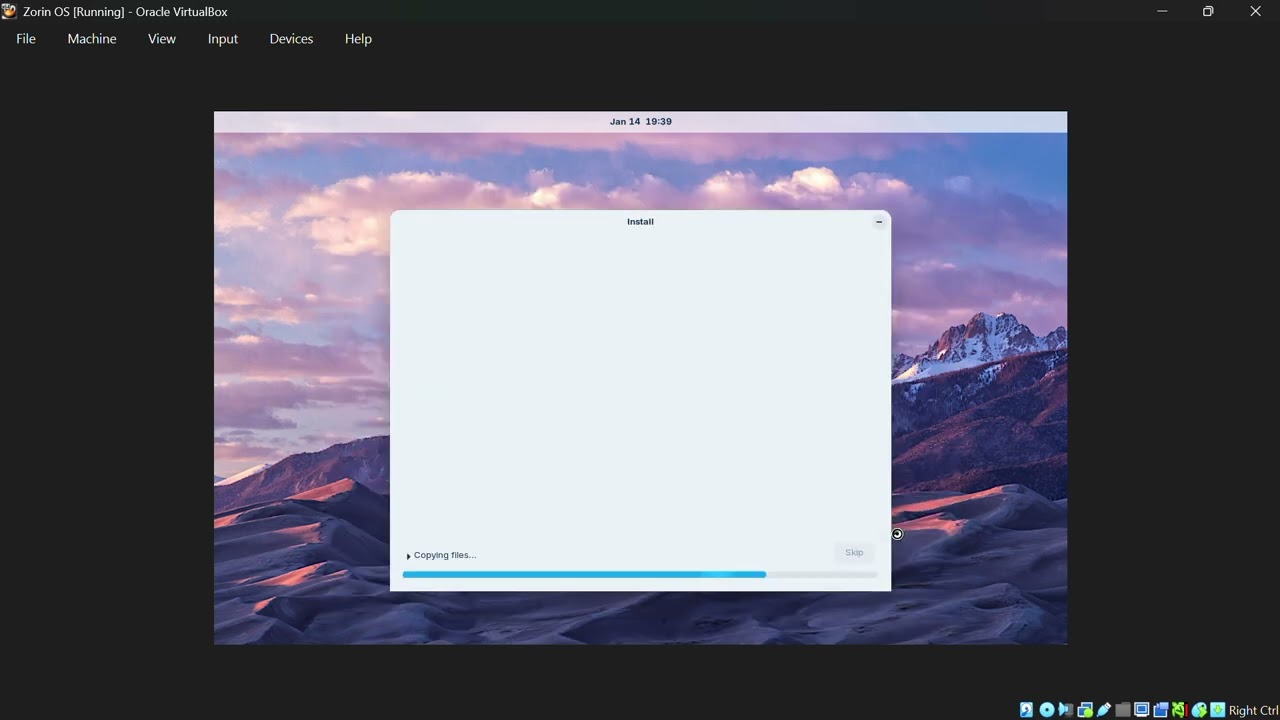 Praktik Penginstalan Linux Zorin OS Dan Penggunaan CLI | 10.3A.07 | Matkul Sistem Operasi