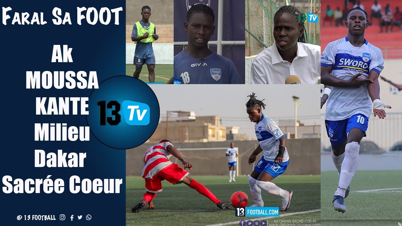 Faral Sa Foot ak Moussa KANTE:  Déjà dix ans de présence à Dakar Sacré-Coeur