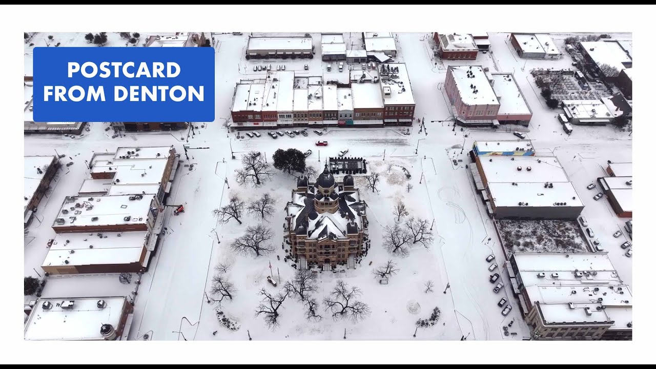 Winter Postcard from Denton ❄️
