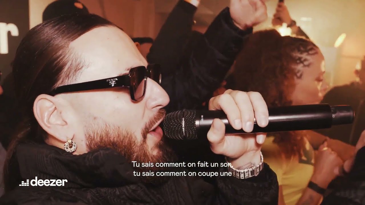 SCH, SA SOIR&Eacute;E CLANDESTINE AVEC DEEZER