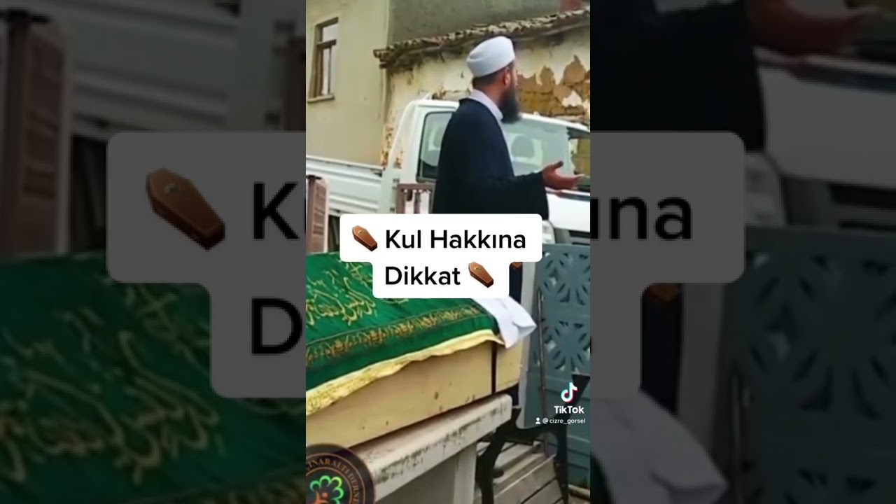 Mustafa amca hakkını helal ediyor musun ? Cizre g&ouml;rsel - imam helallik istiyor