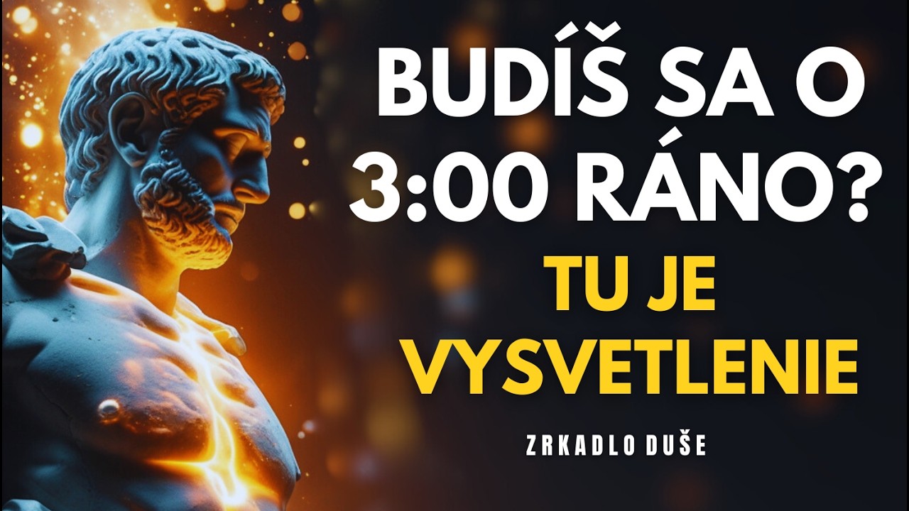 Prebudenie medzi 3 a 5  hodinou? Čo sa vám snaží povedať vaše telo a duša?