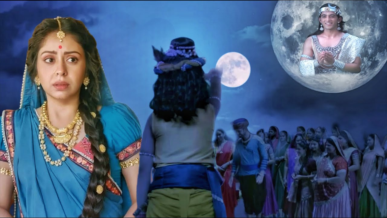 माता यशोदा रह गईं दंग… जब कान्हा को चाँद से बातें करते देखा ! || Yashomati Maiyaa Ke Nandlala ||