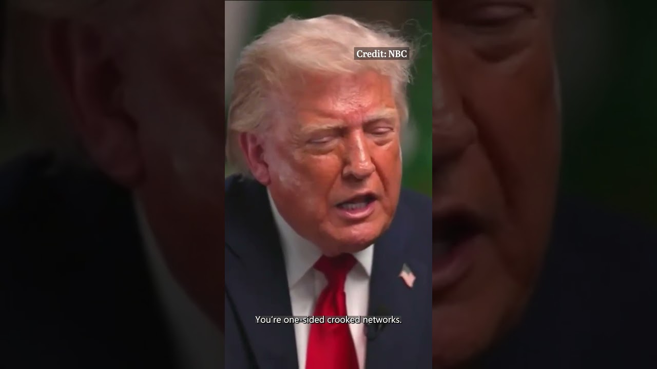 Трамп прервал интервью NBC, когда его прижали вопросами о ложных заявлениях о выборах