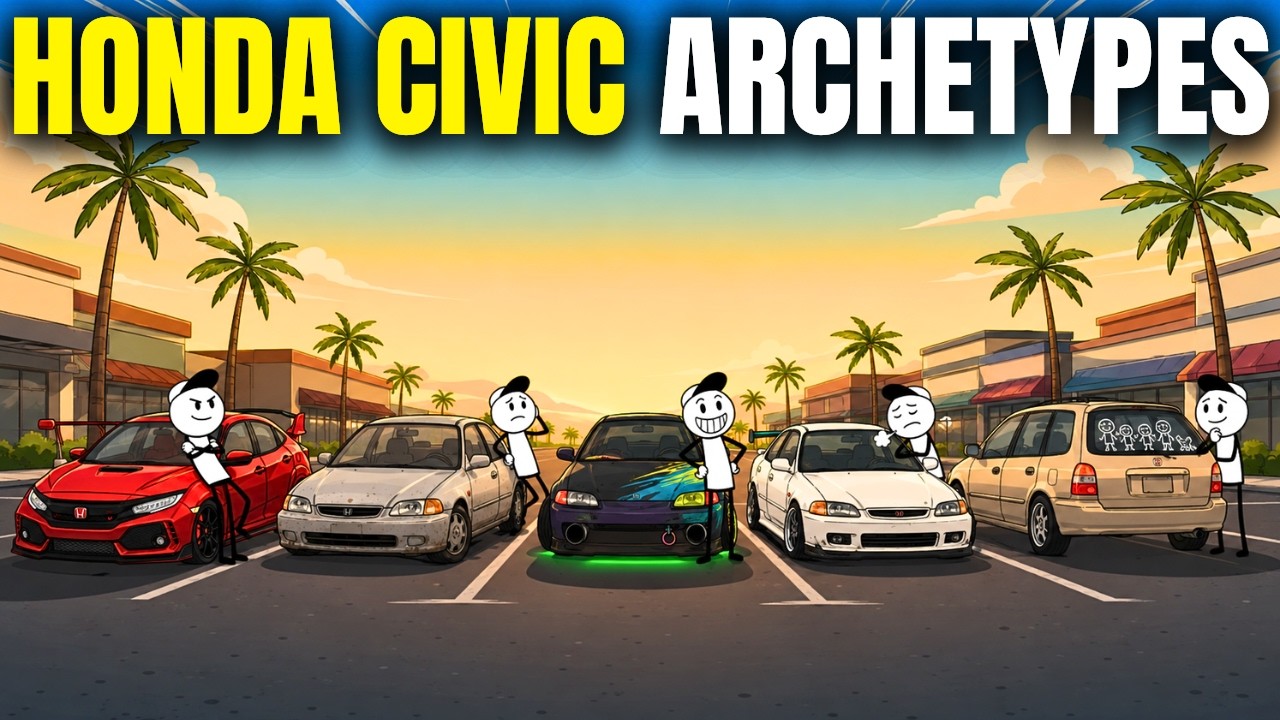 Every Type of Honda Civic Owner Decoded