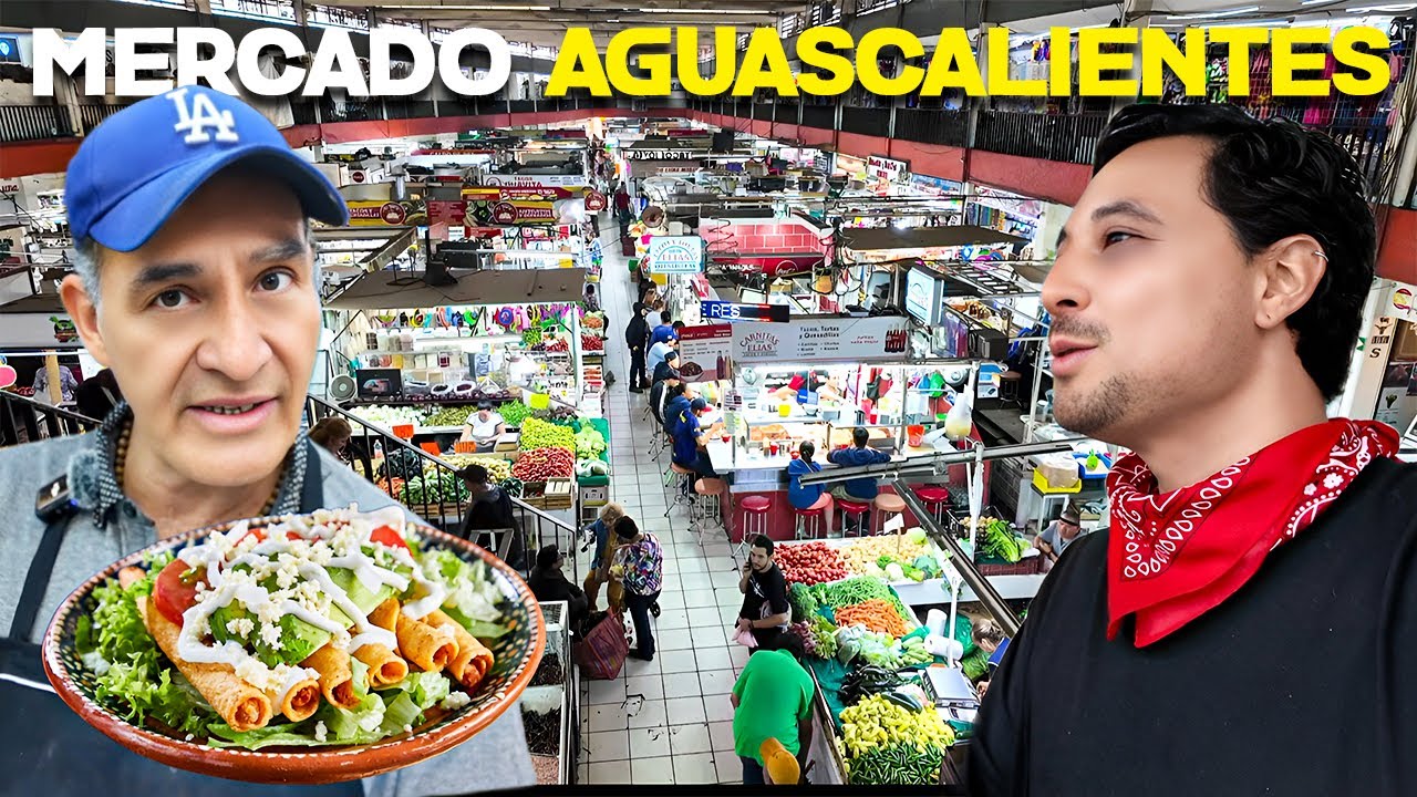 Así es el MERCADO TERÁN el MÁS GRANDE de AGUASCALIENTES! 🇲🇽✅