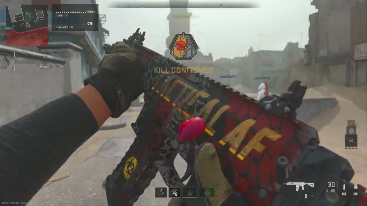 Mw2-ACR go crazy 30 kill game