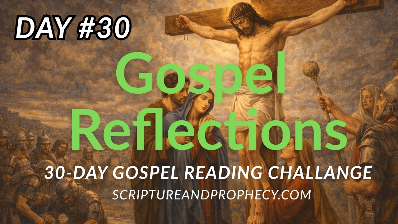 The King on a Cross - 30-Day Gospel Reading Challenge - Day 30 (John 19)