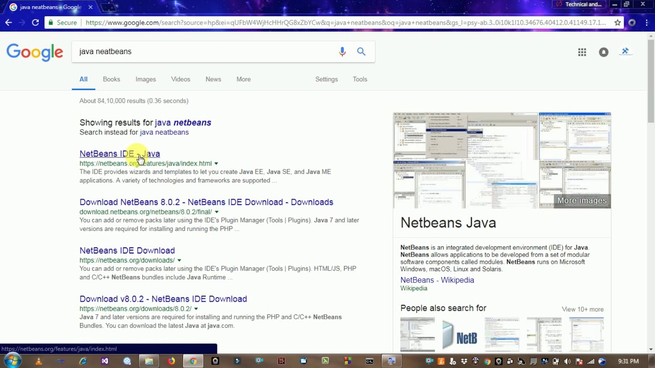 How to download java netbeans