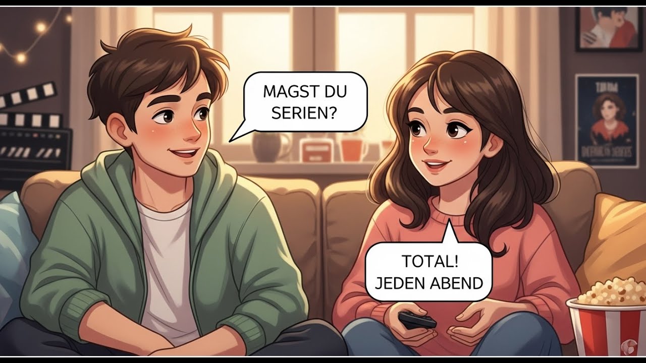 Talking About Movies & Series | Learn German with Daily Conversations A1 A2 #germanfromzero
