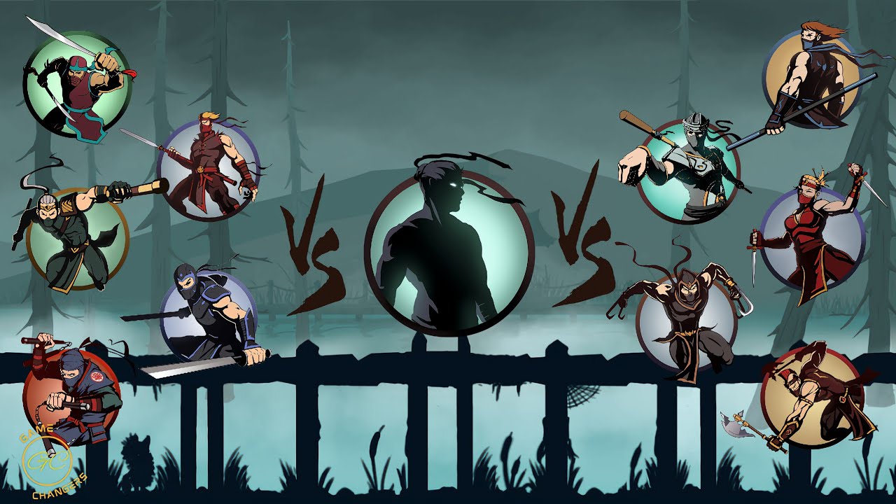 Shadow Fight 2:Act 3 Trail Of Blood |Complete Survival |Defeat All Ninjas |Gameplay