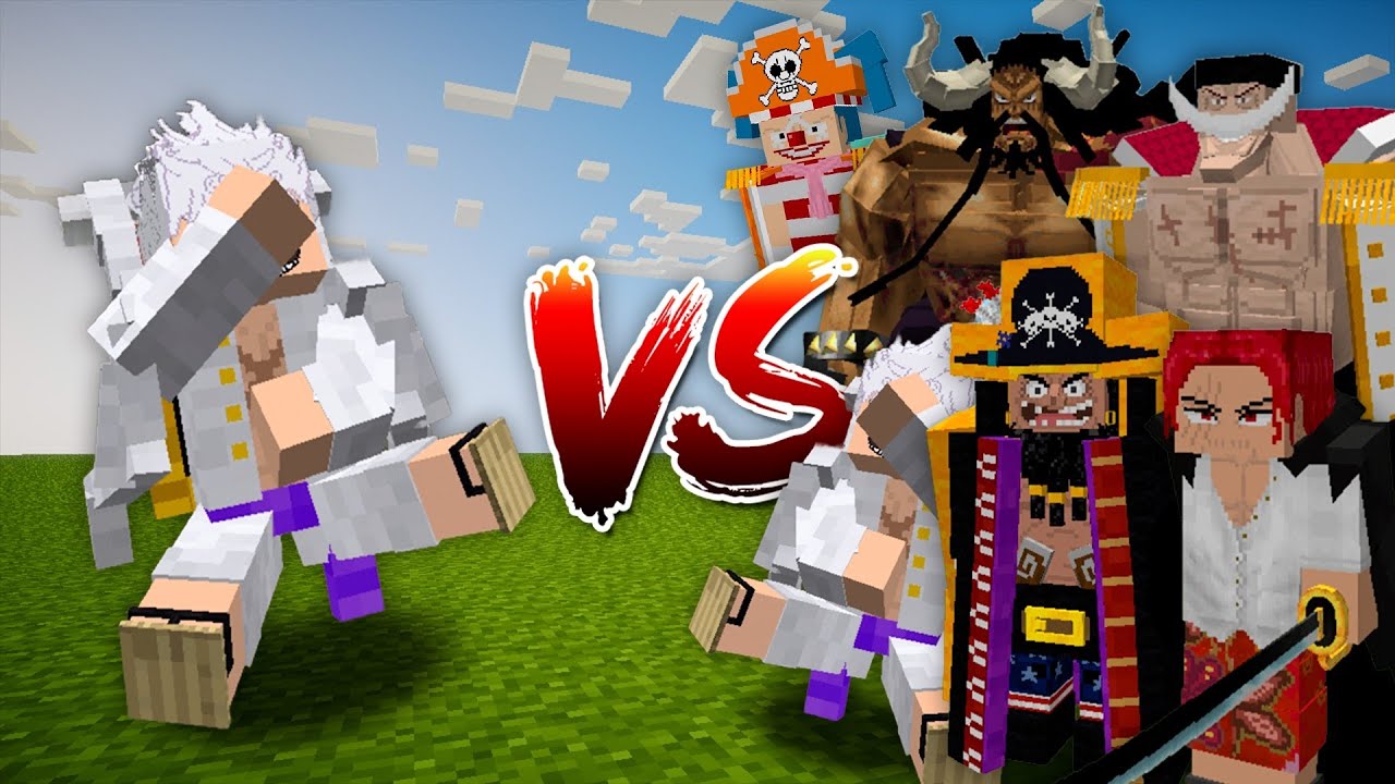 Luffy Gear 5 vs Yonkous