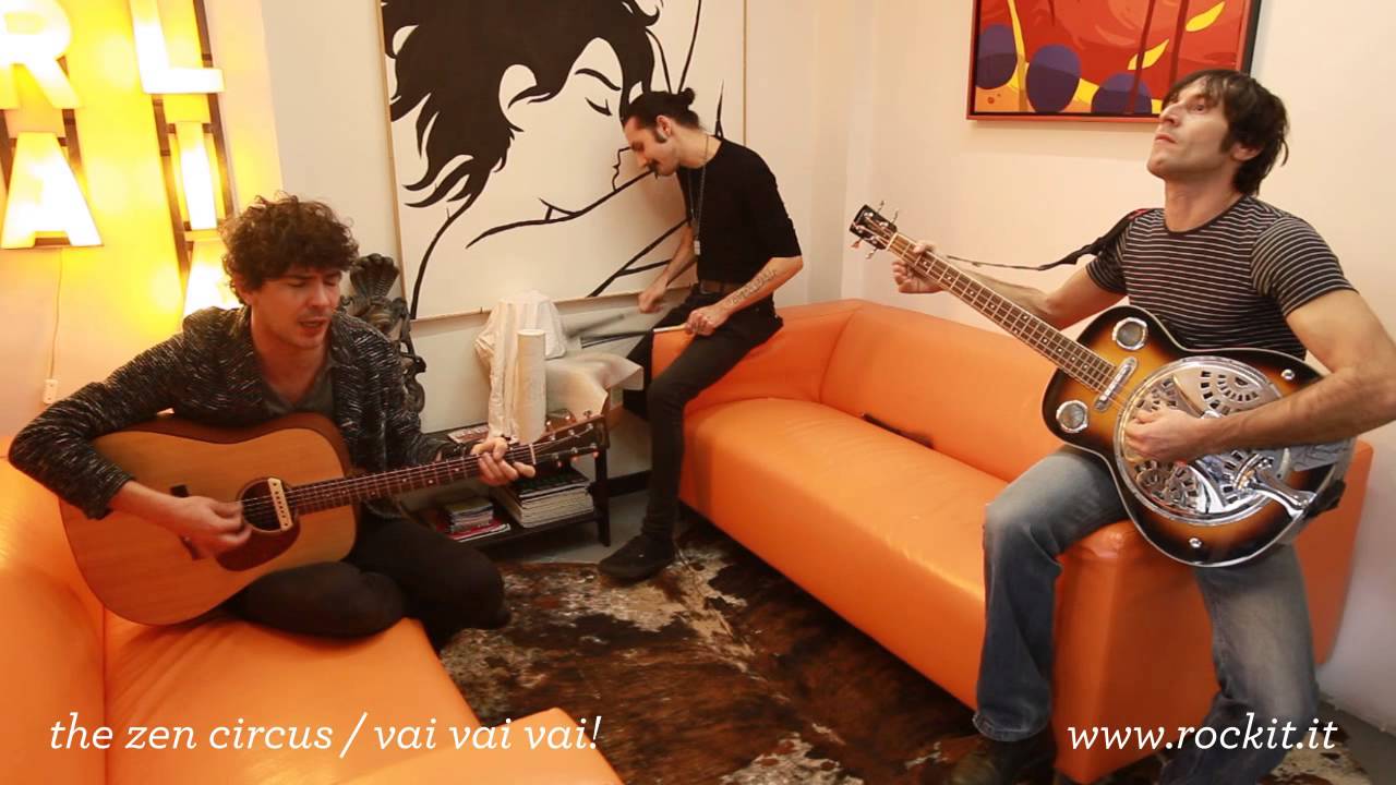 The Zen Circus - Vai Vai Vai! live a Citofonare Rockit