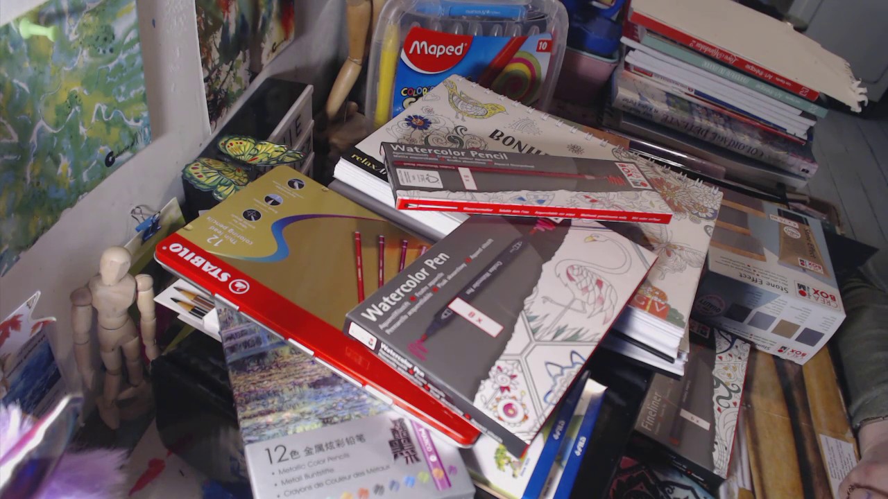 #Haul_Coloriage #Coloriage #Art #Haul #Lidl #Amazon #tests