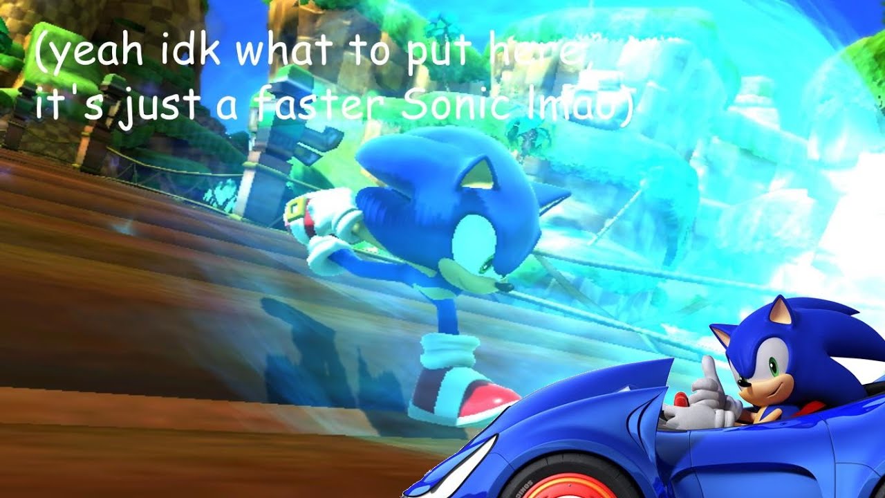 Sonic Generations faster sonic by ElectricBird and speedstar by Gavin Quach