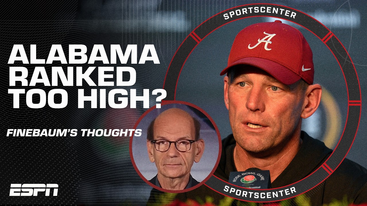 Why is Alabama ranked SO HIGH?! 🗣️ Paul Finebaum on the AP Top 25 preseason rankings | SportsCenter