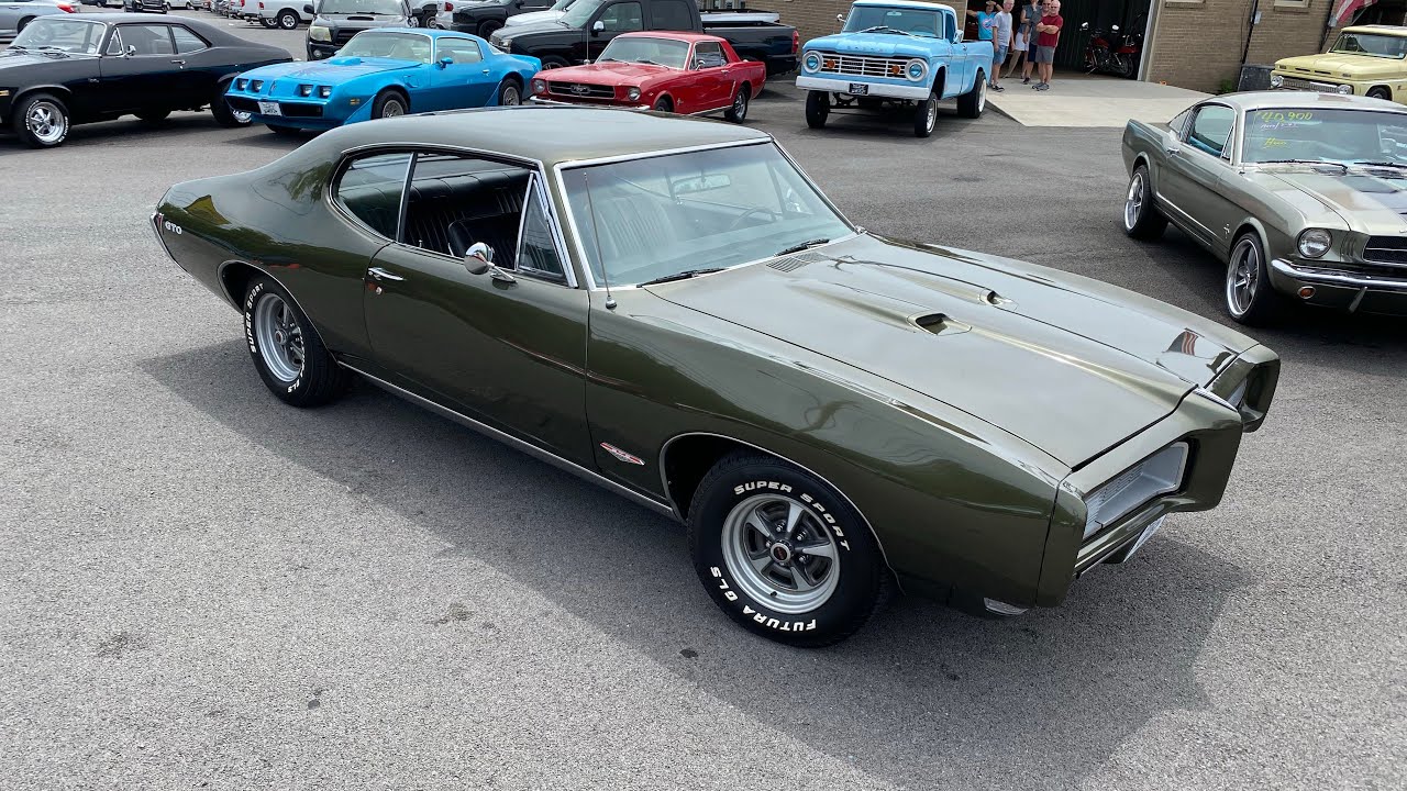 Test Drive 1968 Pontiac GTO 4 Speed SOLD FAST $35,900 Maple Motors 