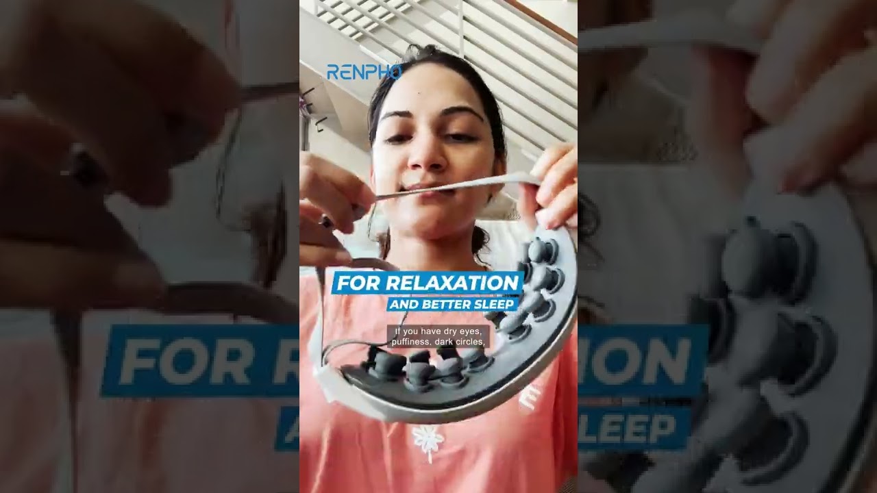 Массажер для глаз RENPHO Rhythm | Массаж под музыку