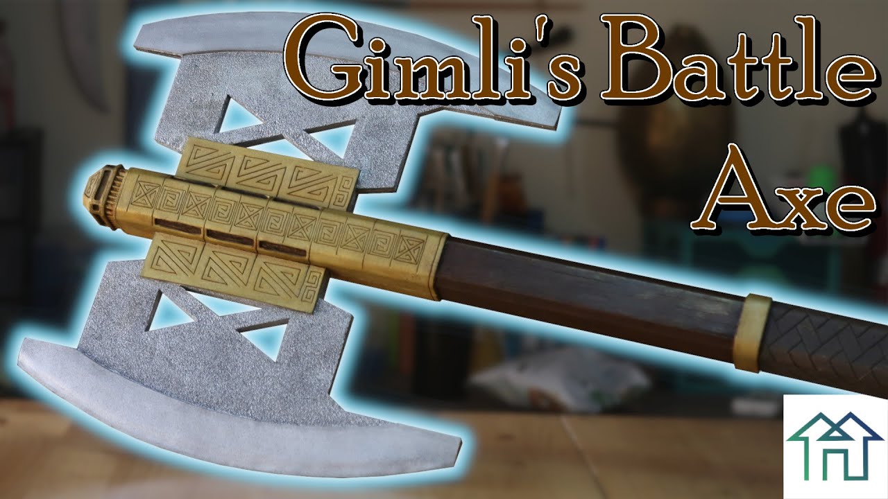 The LORD OF THE RINGS | How to Make Gimli's BATTLE AXE