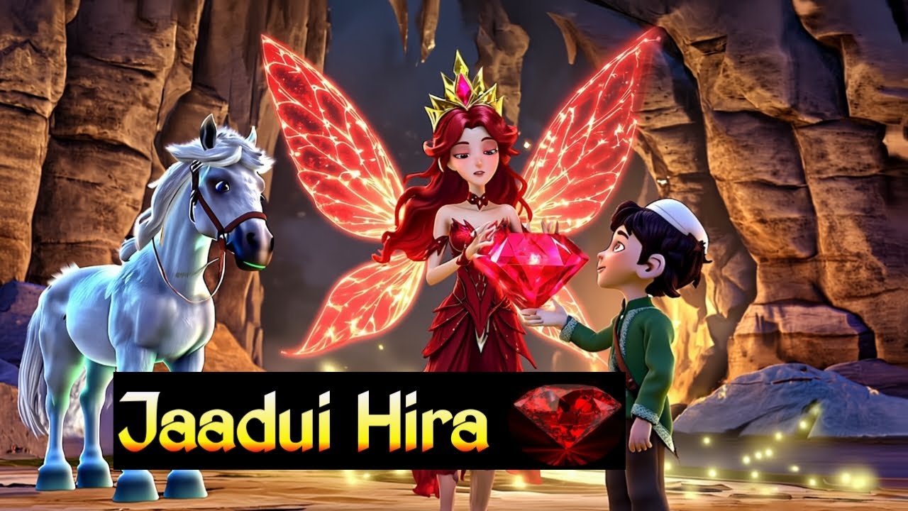 Laal pari aur jaadui hira ✨ | Faisal vs Dew | Cartoon Kahani