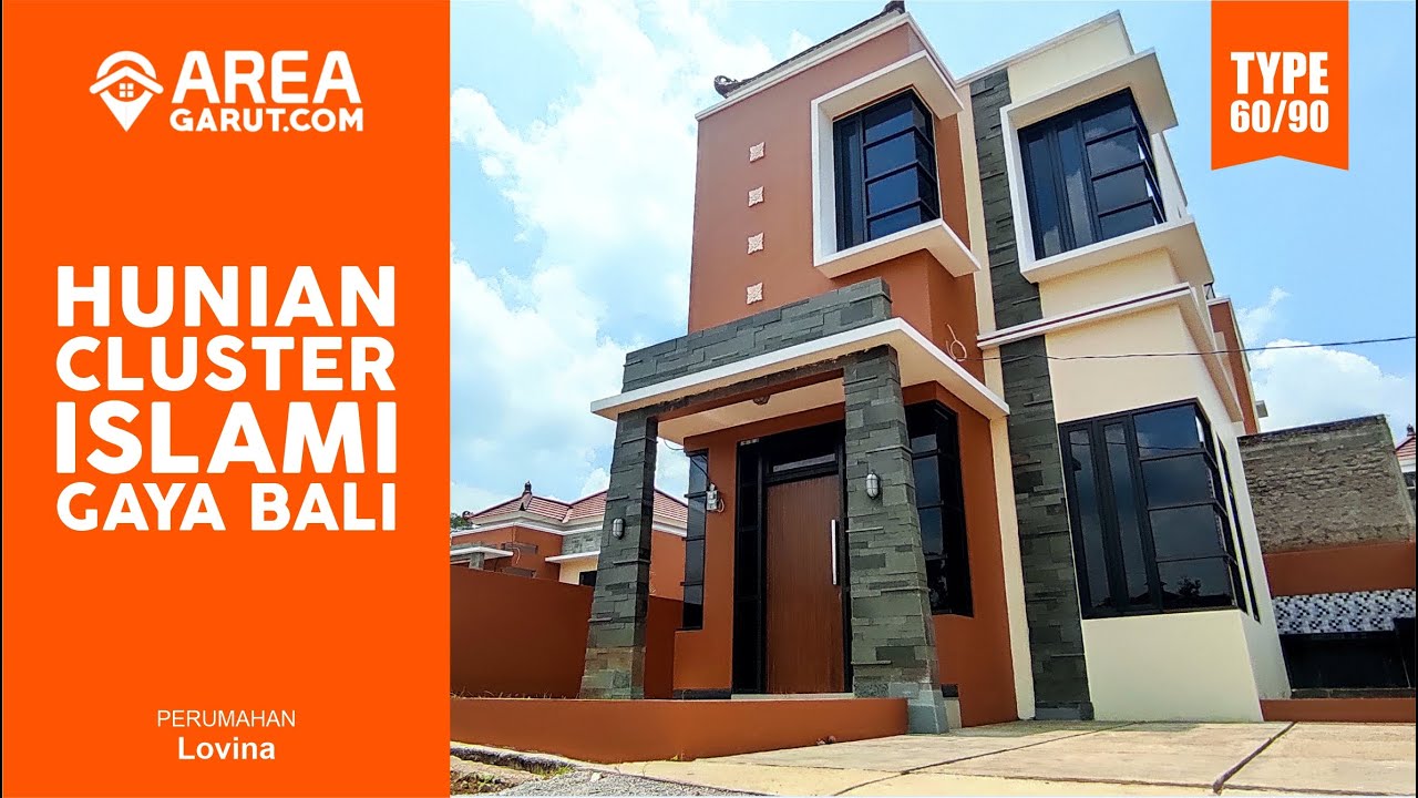 Hunian Cluster Islami Gaya Bali Type 60/90 di lovina karangpawitan | Rp. 520 Juta | Area Garut
