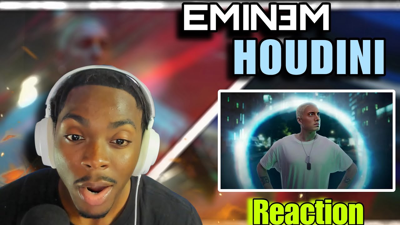 IS THAT SLIM SHADY? | Eminem - Houdini (REACTION!!!)