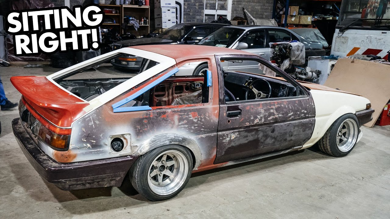 AE86 Transformation: Right Arch is Complete!