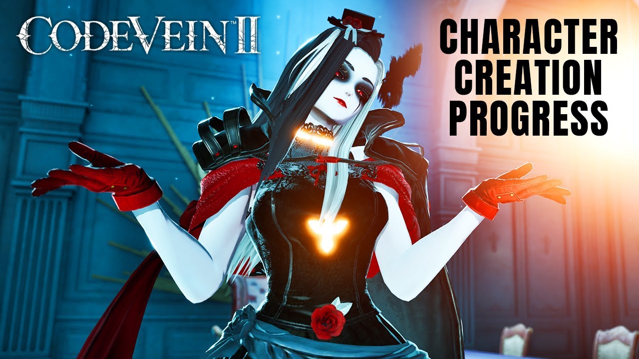 My Gothic Aristocrat Character 🌹| Code Vein II Character Creator
