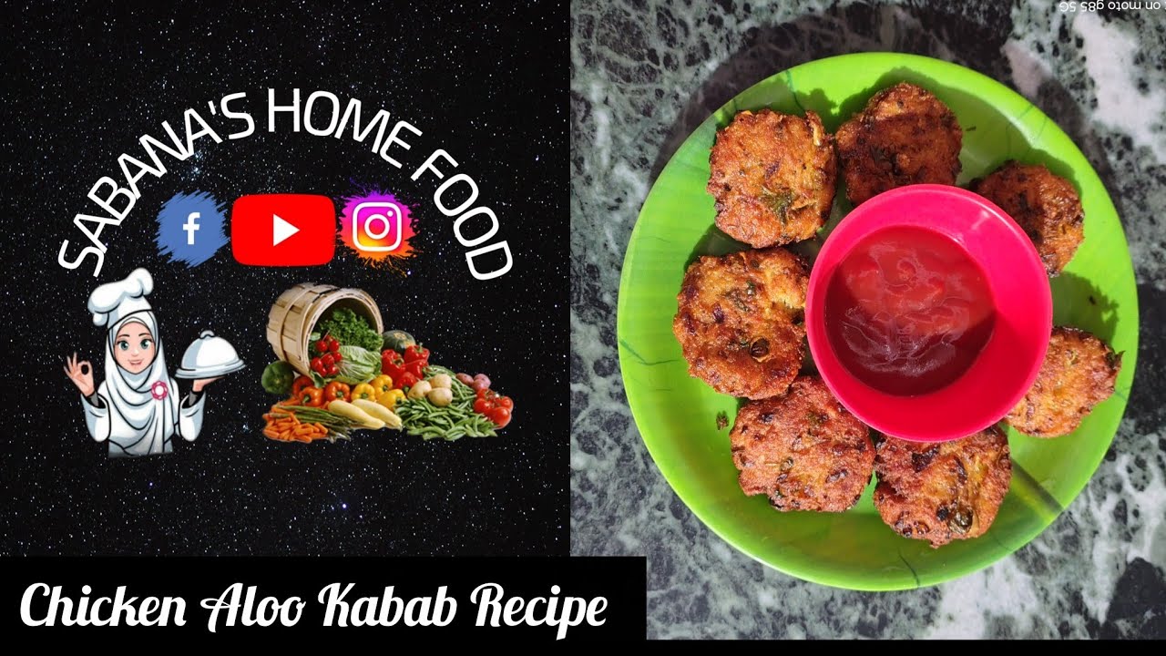 Chicken  Aloo  Kabab  Recipe  /  Spicy  And  Tasty  / Homemade  Recipe  /