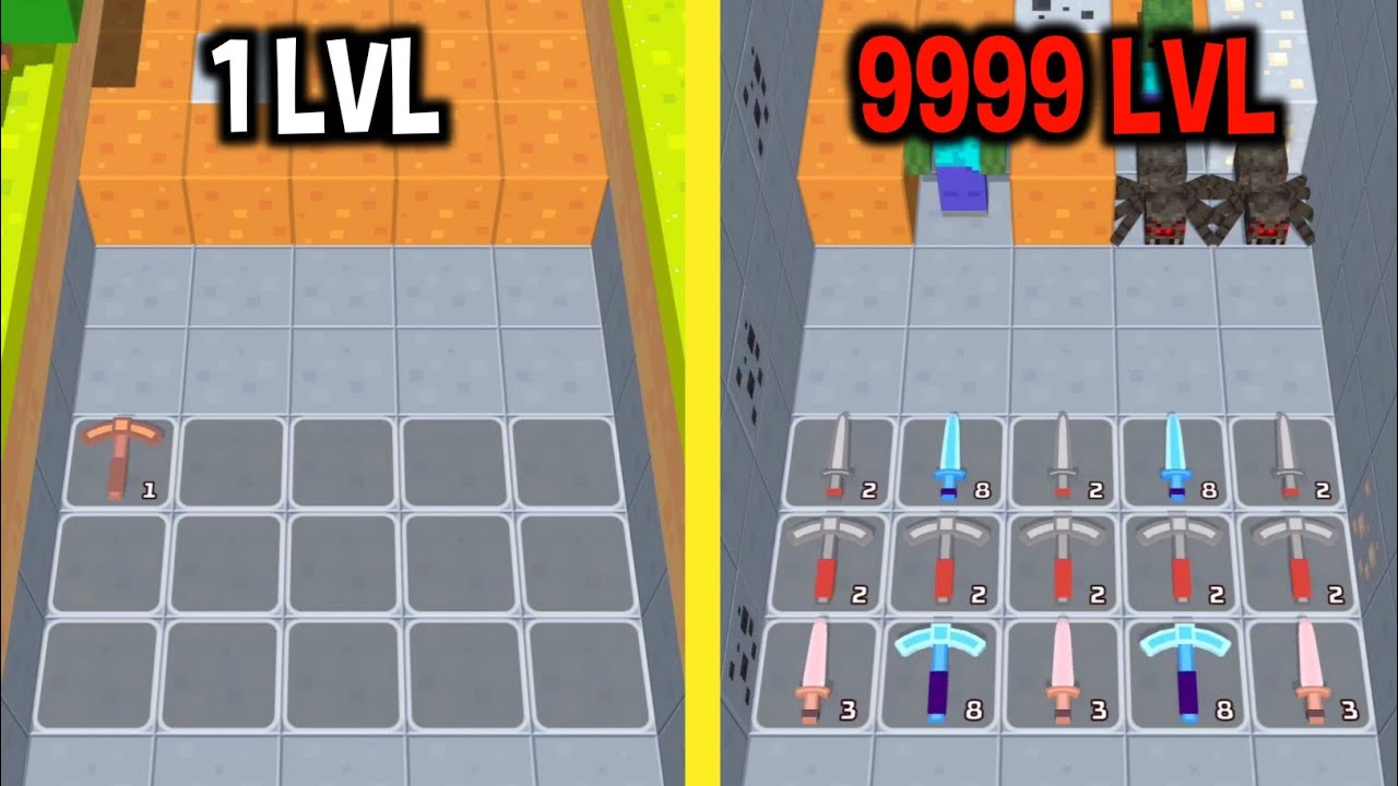 MAX LEVEL in Merge And Mine 3D Game