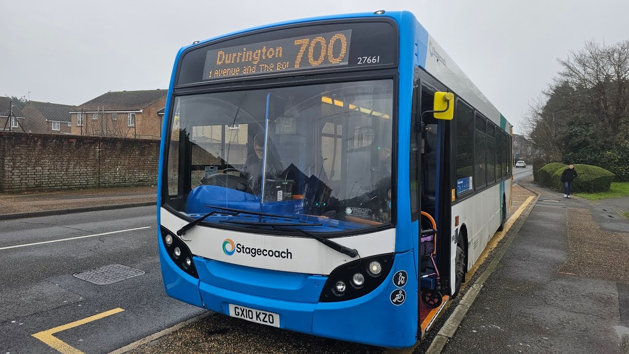 Mega rare allocation | Stagecoach South ADL E300 | 27661 GX10 KZO | 700 Worthing ➡️ Wallace Avenue