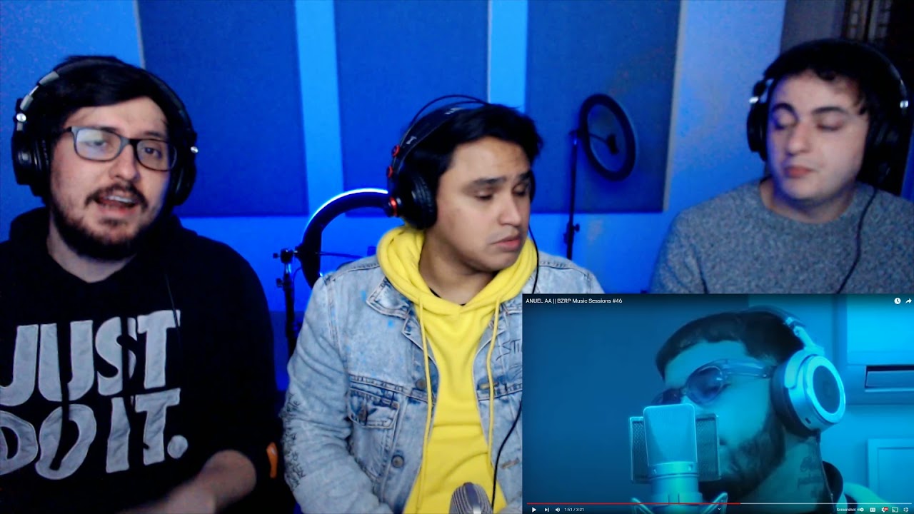 [Reacción] ANUEL AA || BZRP Music Sessions #46 | ANYMAL LIVE 🔴