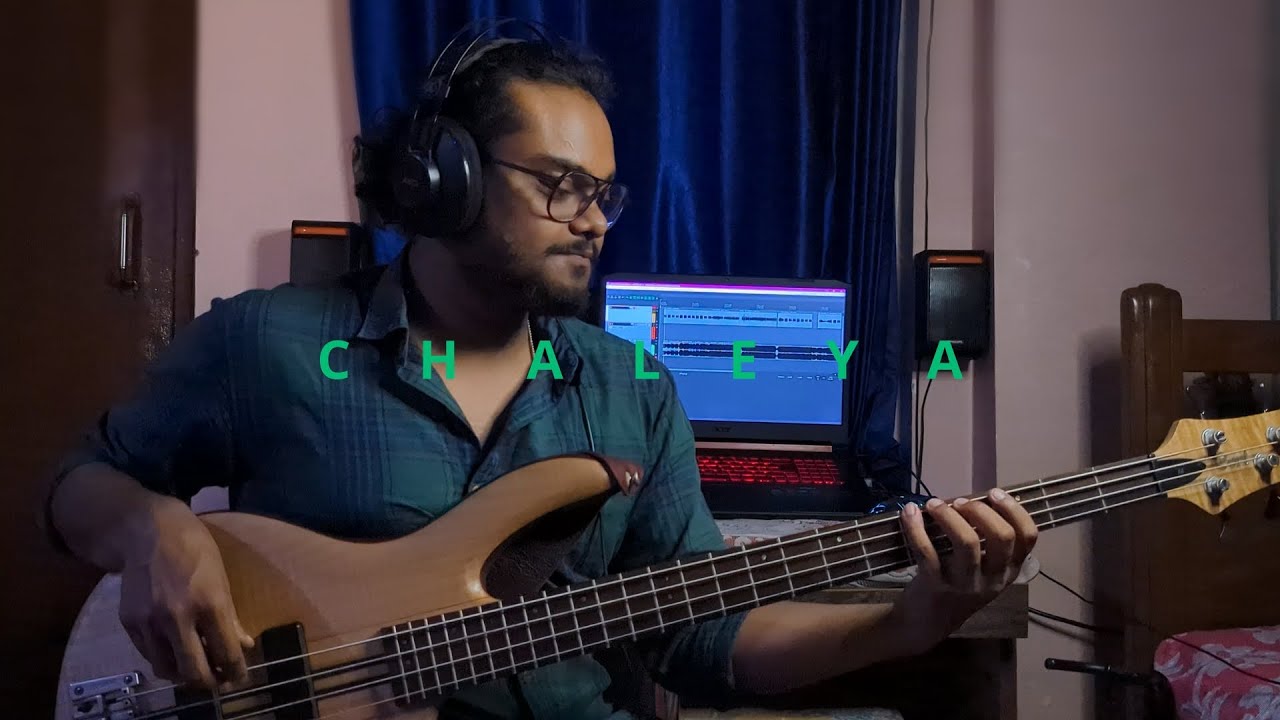 CHALEYA  ||  JAWAN  ||   BASS COVER