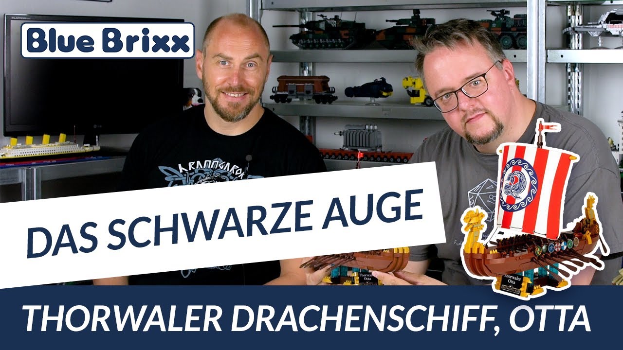 Das Schwarze Auge - Thorwaler Drachenschiff Otta von BlueBrixx - mit Studiogast Niko!