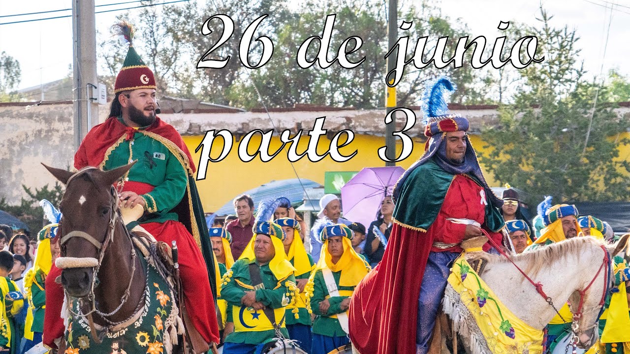 Fiesta de Pánuco 26 de junio 2024 parte 3/3 en honor a San Juan Bautista