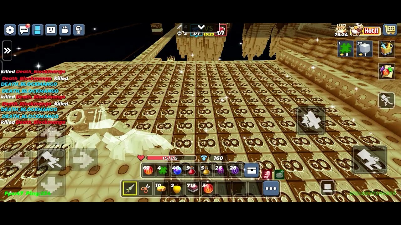 IMAGES OF PVP PRACTICE WITH @DEATH_BLOCKMANGO