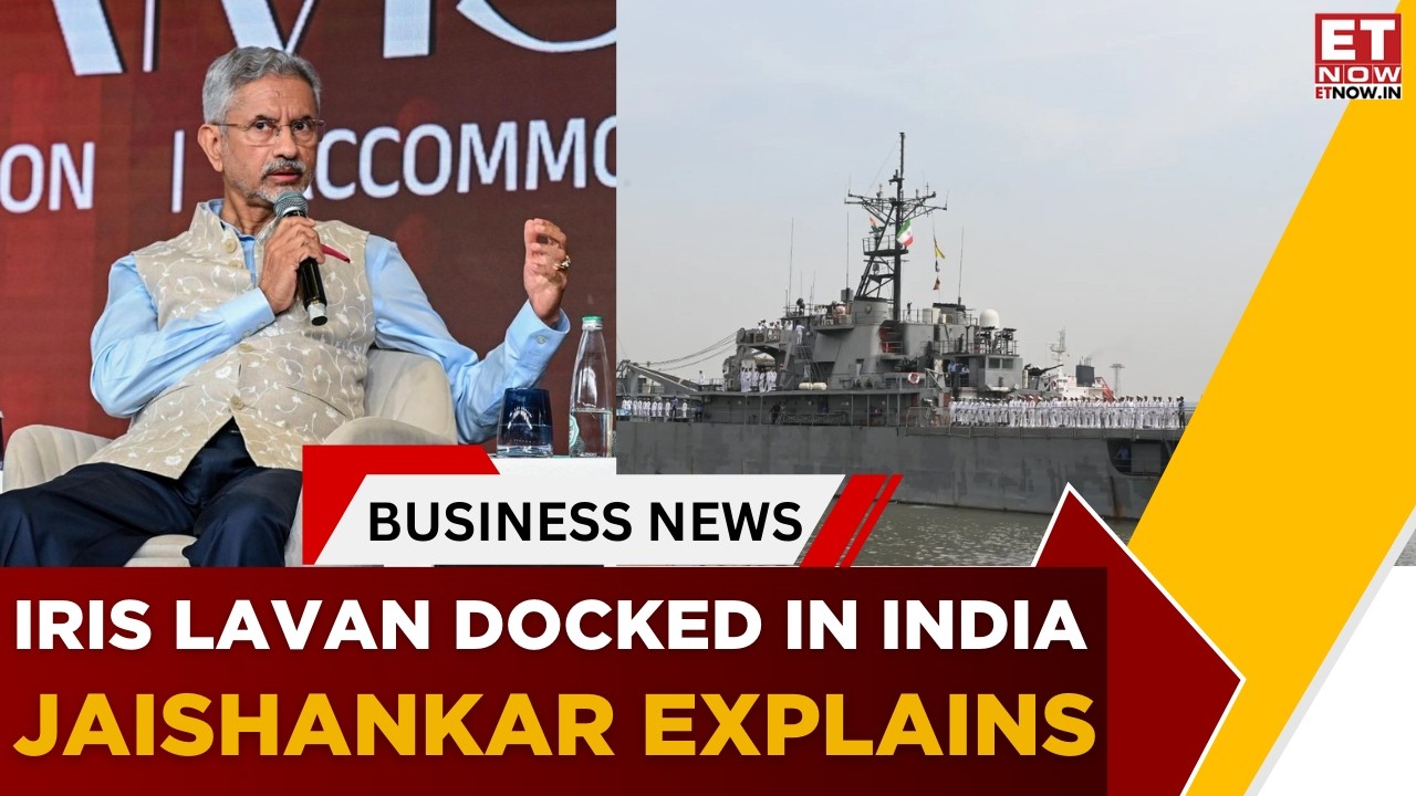 India Allows Iranian Naval Ship iris Lavan to Dock in Kochi | S Jaishankar Explains Decision |ET Now
