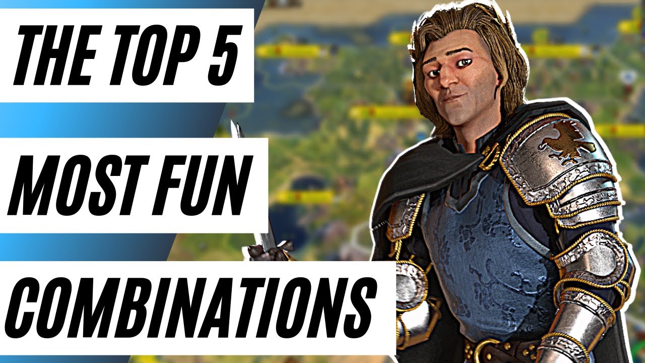 Top 5 AMAZINGLY Fun Combinations/Strategies In Civ 6 Deity