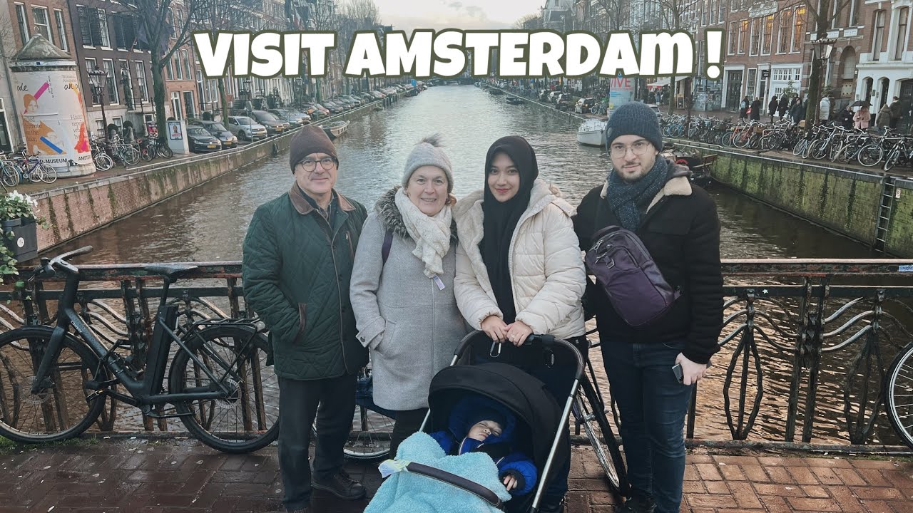 SEHARİAN JALAN Dİ AMSTERDAM bareng keluarga suami Turki
