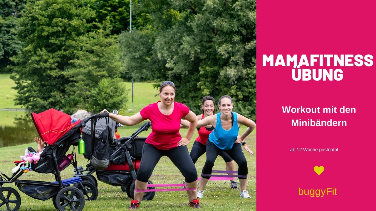 Workout mit den Minibändern