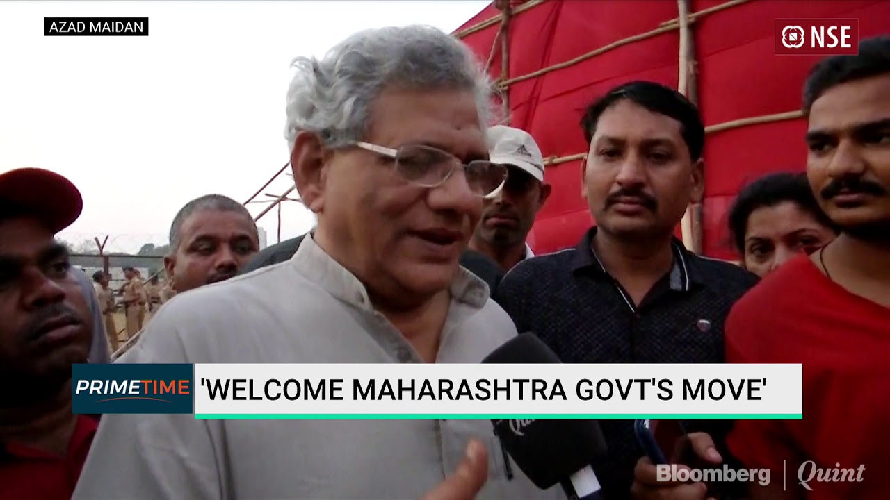 Sitaram Yechury: Maharashtra Government's Decision Is A Victory For Farmers