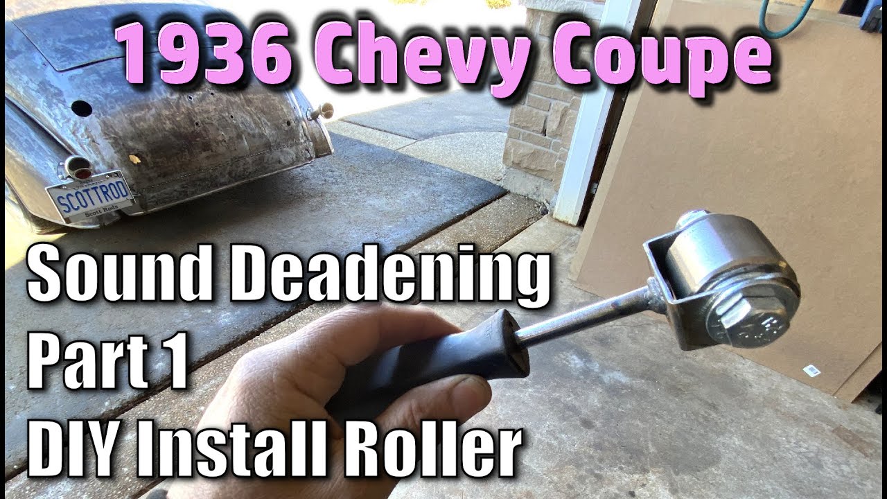 1936 Chevy Coupe Sound Deadening Part 1 - DIY Install Tool
