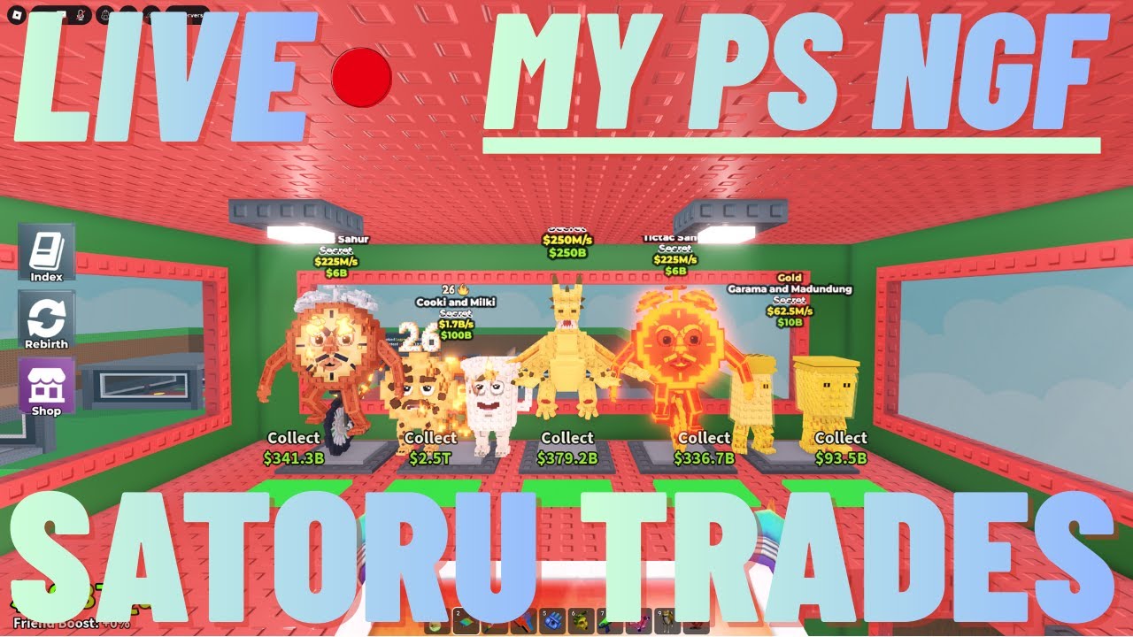 LIVE 🔴 TRADING VIEWERS IN STEAL A BRAINROT | MY PS NGF | CHECK VOUCHES :D |
