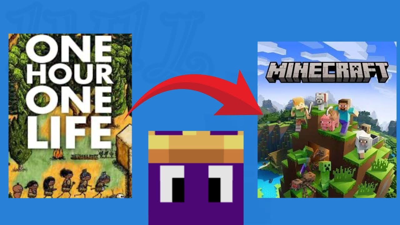 1 hour 1 life in MINECRAFT