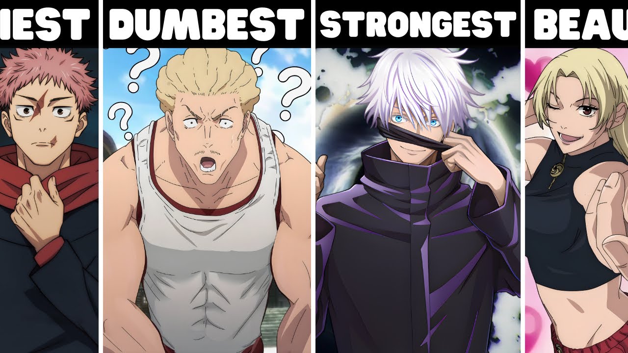 ALL Record Holders in Jujutsu Kaisen!