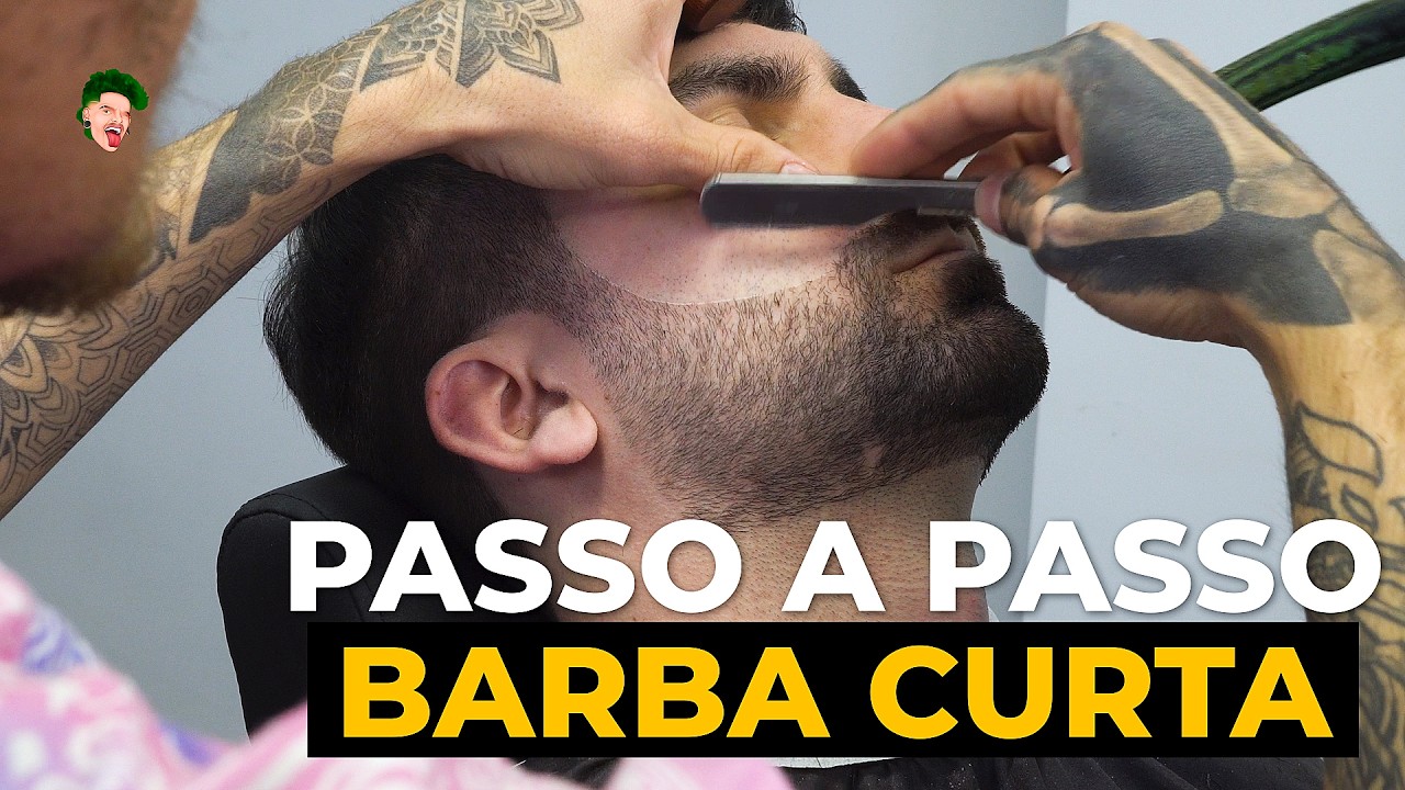 PASSO A PASSO DE BARBA CURTA - Adri Barbeiro